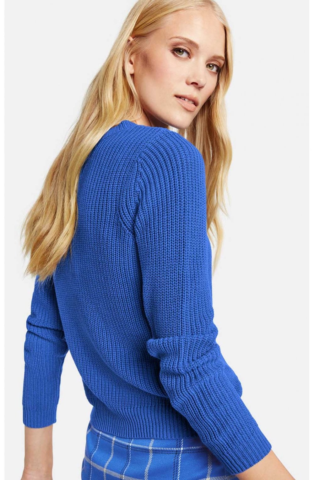 Blue Knit Jumper