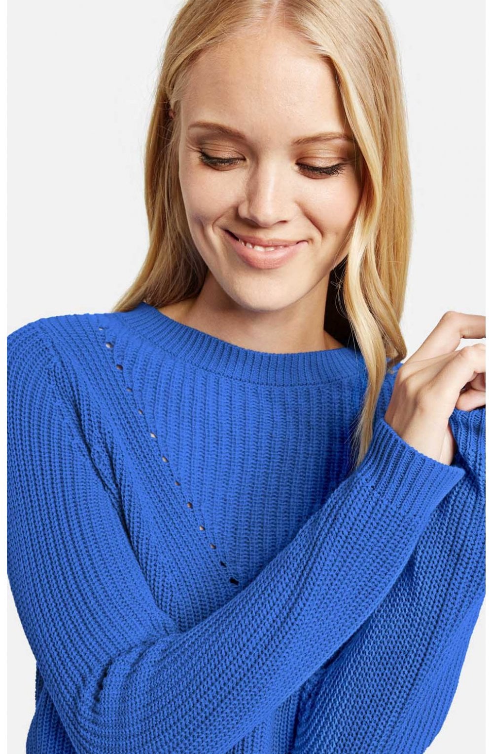 Blue Knit Jumper