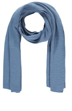 Blue Knit Scarf