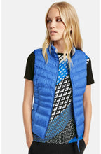 Blue Quilted Waistcoat