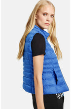 Blue Quilted Waistcoat