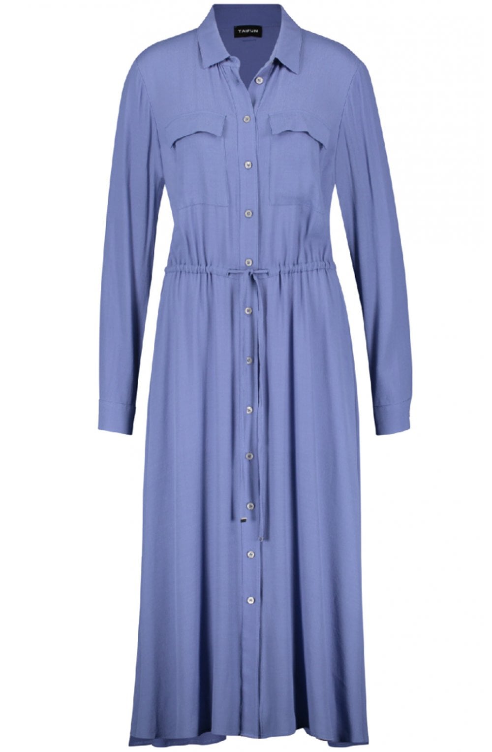 Blue Shirt Dress