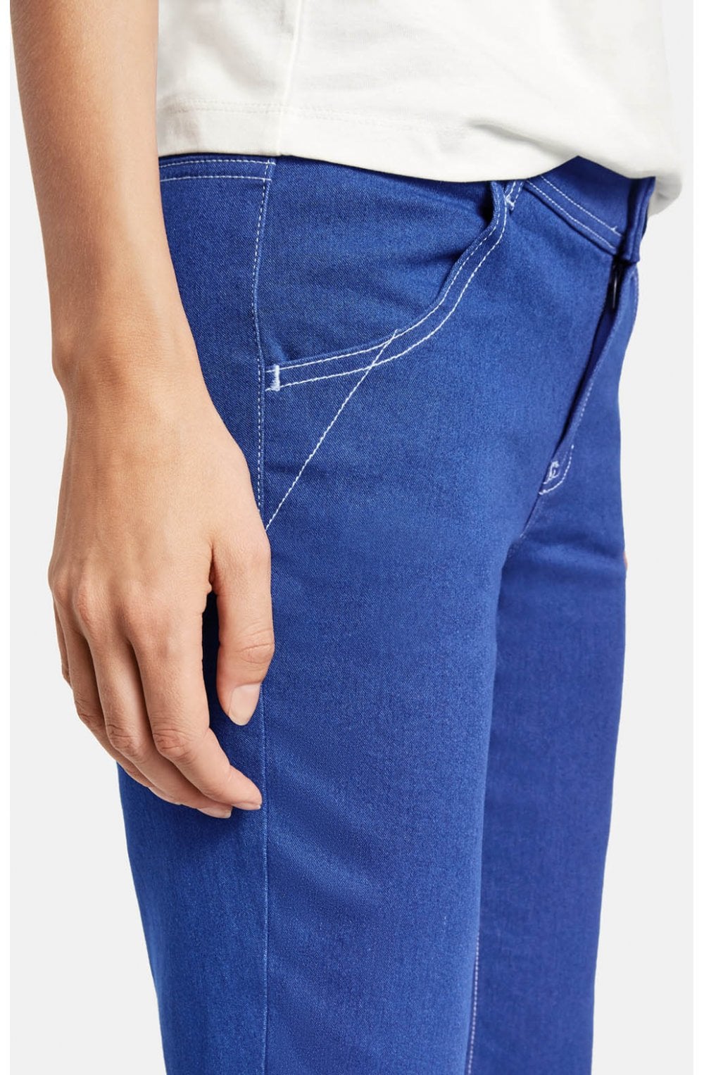 Blue Slim Boyfriend Jeans