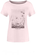 Blush Pink Hello Spring T Shirt