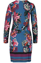 Bold Floral Print Dress