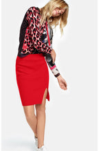 Bold Print Hooded Sweatshirt