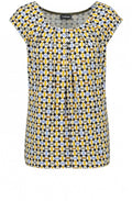 Bold Print Jersey Top