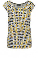 Bold Print Jersey Top