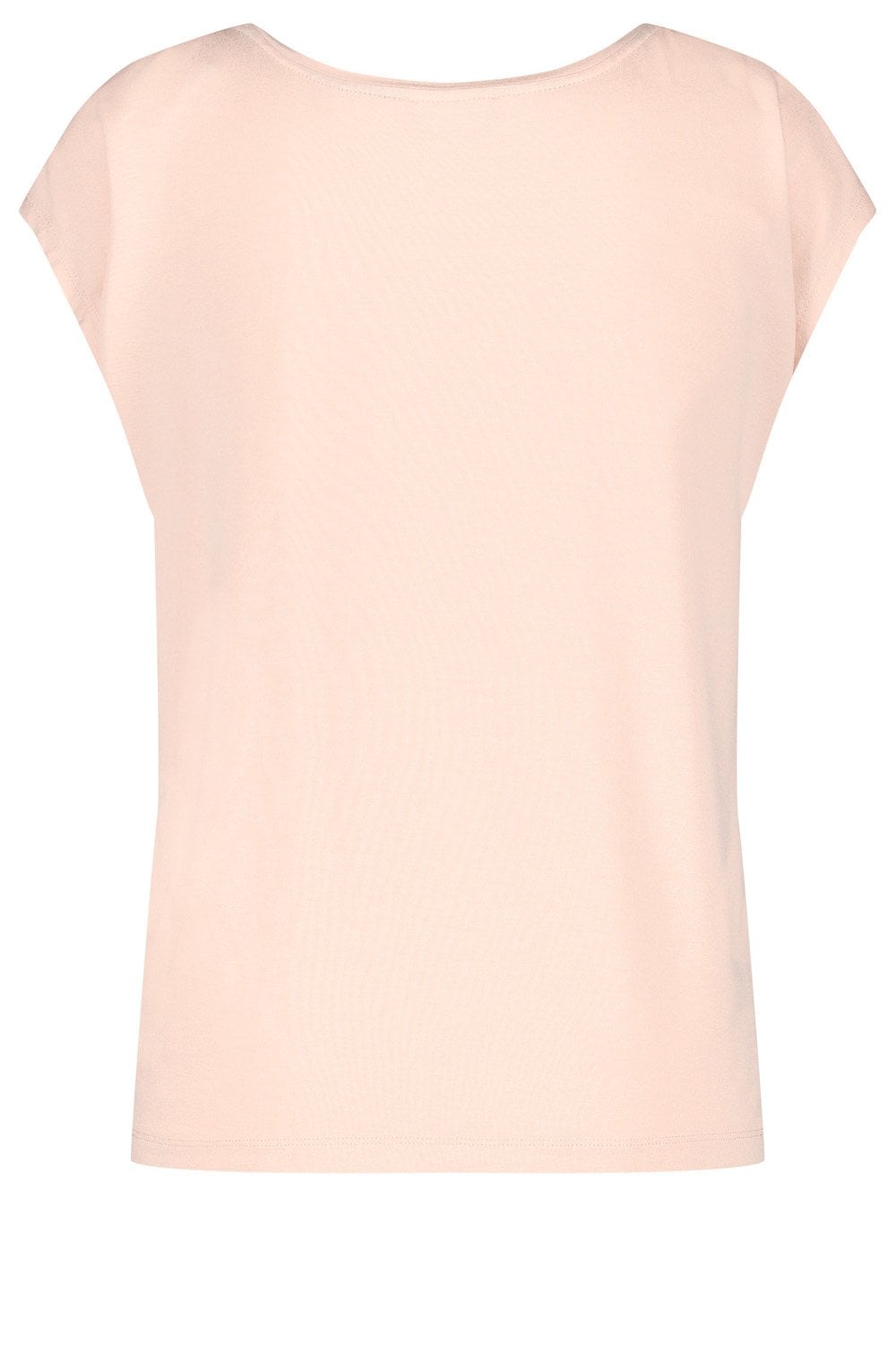 Bold Print Oatmeal Silky Front Top