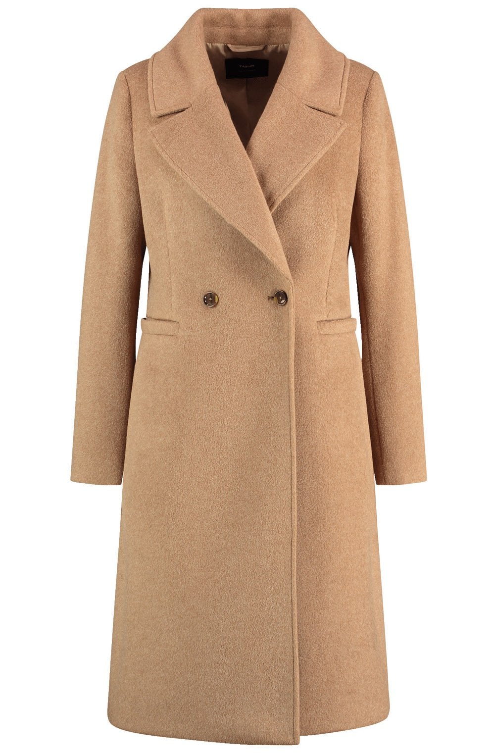 Camel Double Breasted Camel Coat