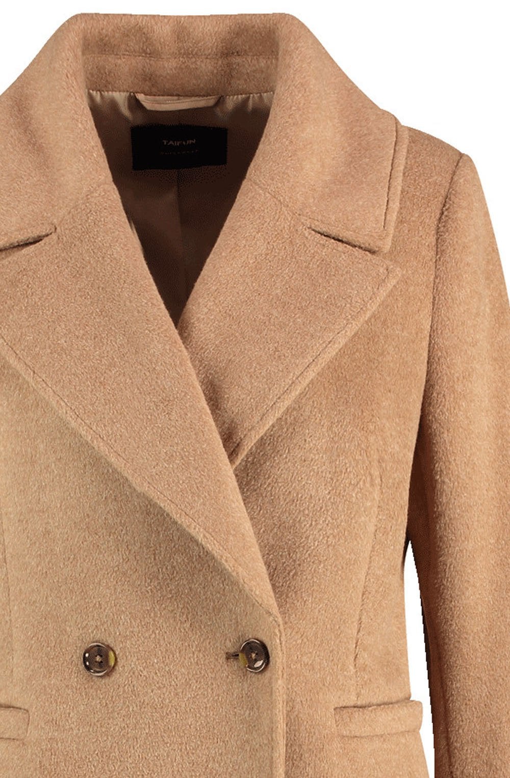 Camel Double Breasted Camel Coat