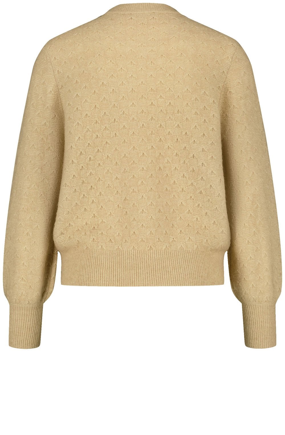 Camel Textured Knit Jumper