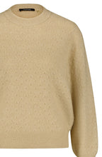 Camel Textured Knit Jumper