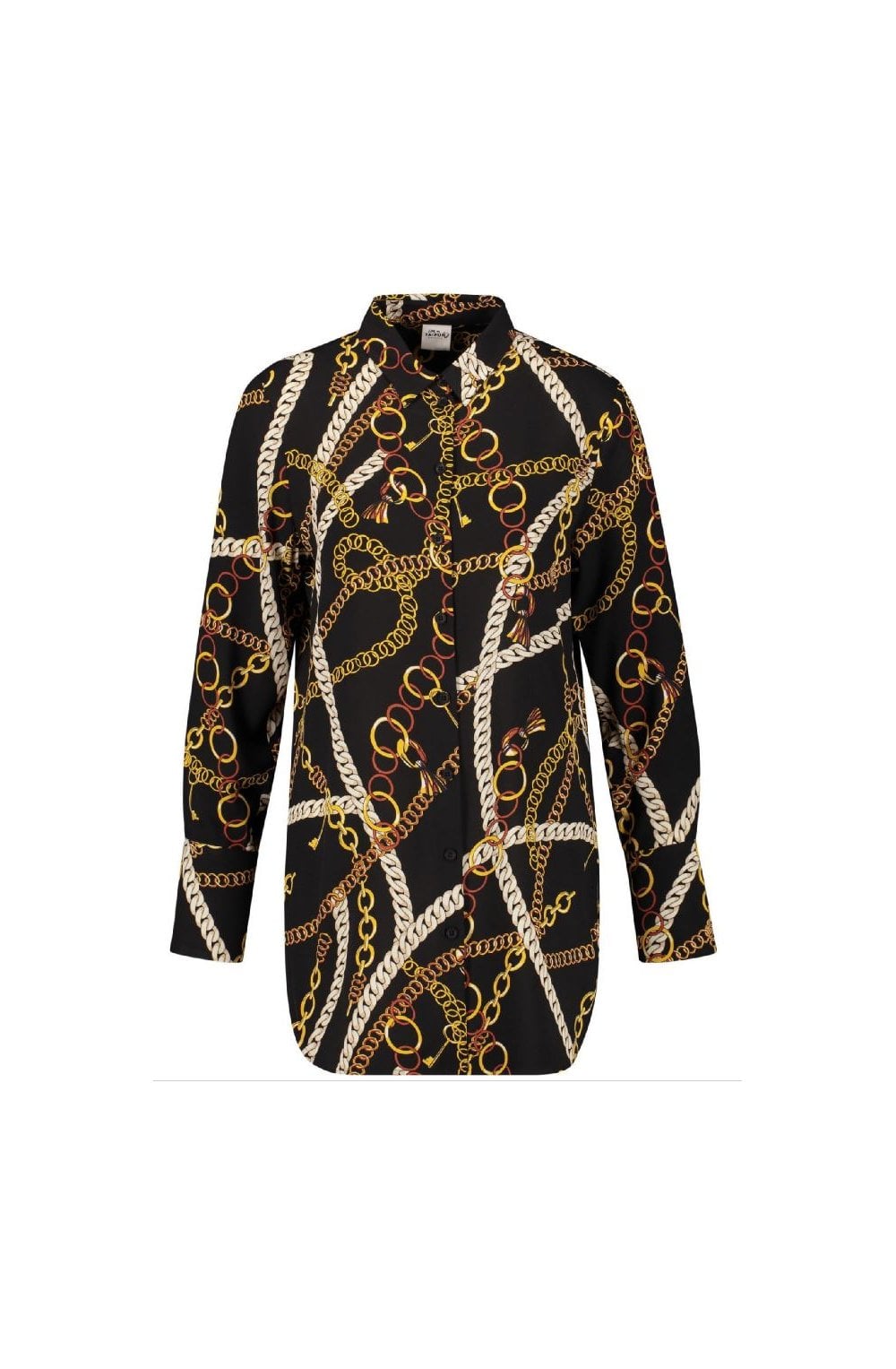 Chain Print Blouse