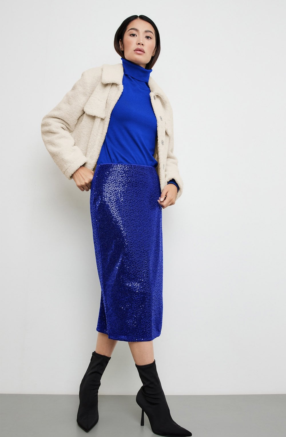 Champagne Teddy Short Jacket