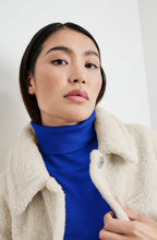 Champagne Teddy Short Jacket