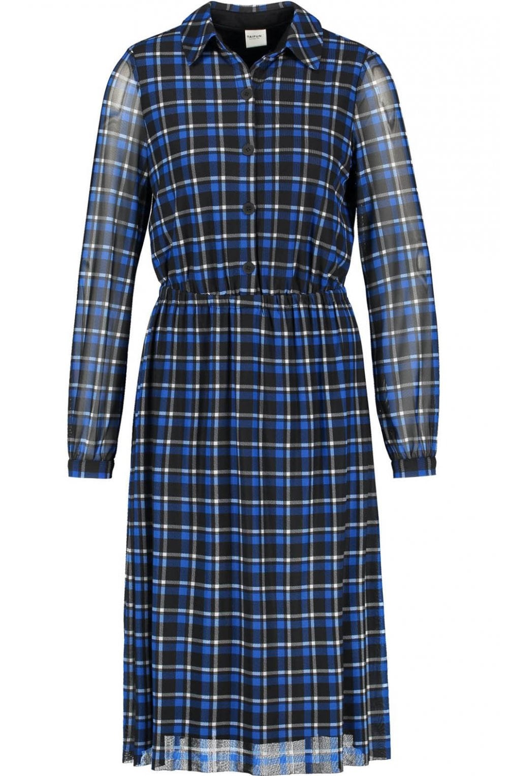 Check Print Dress
