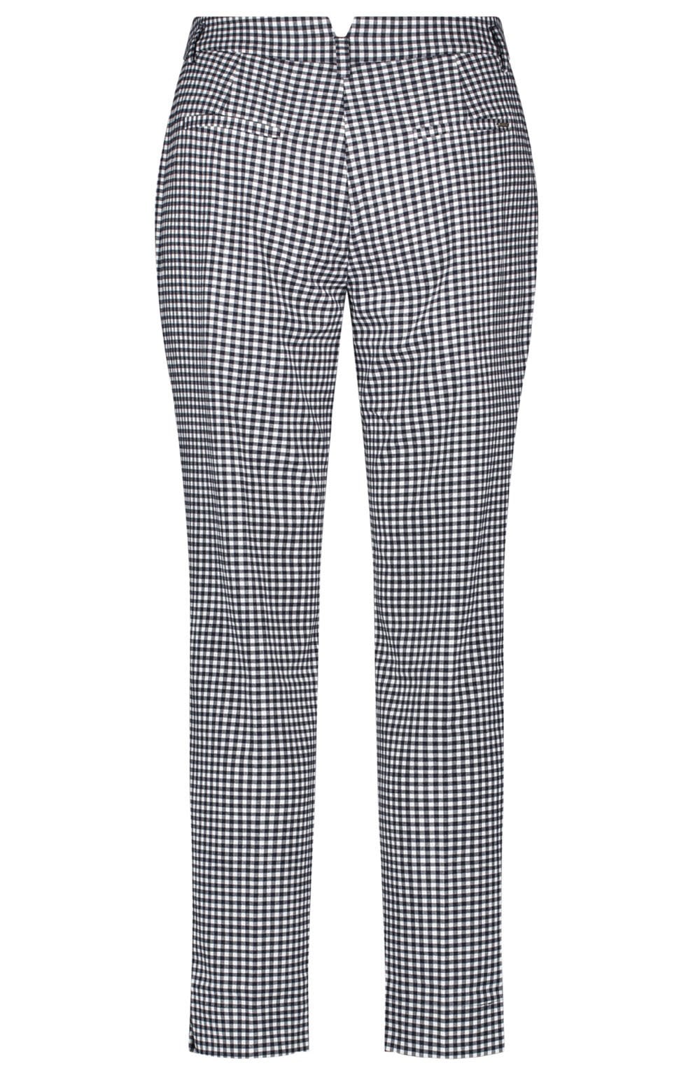 Check Print Trousers
