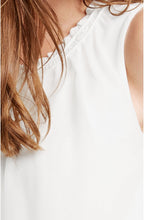 Chiffon Front Sleevelss Top
