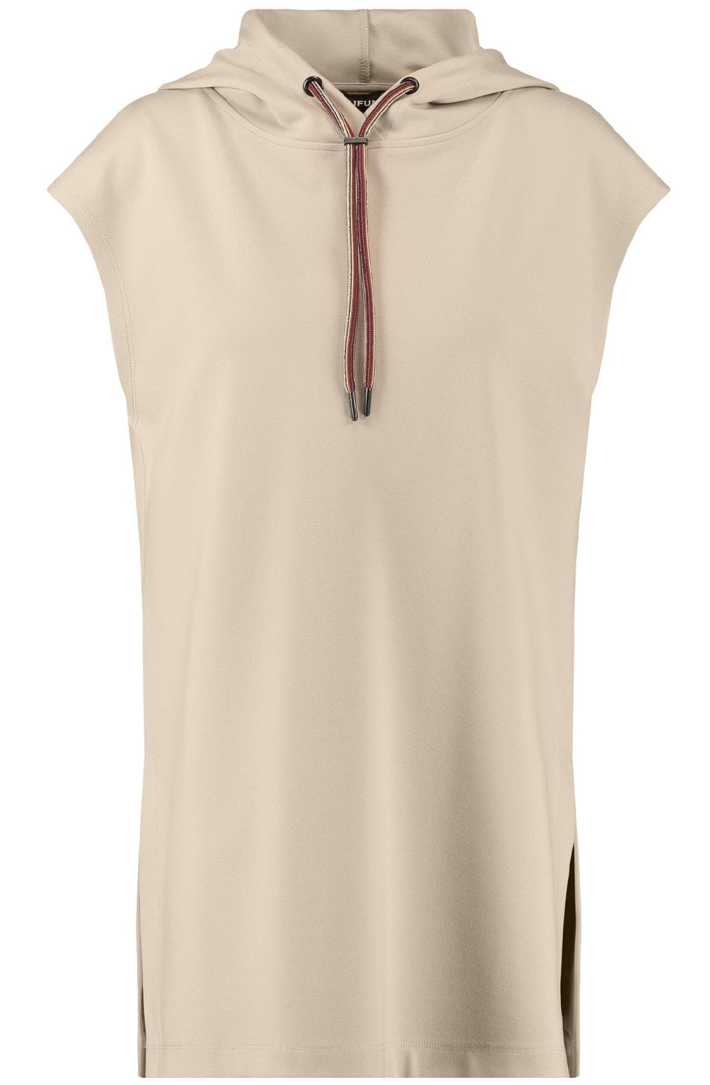 Clay Sleeveless Dropped Shoulders Pullover