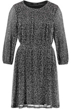 Coal Grey Shimmer Dress