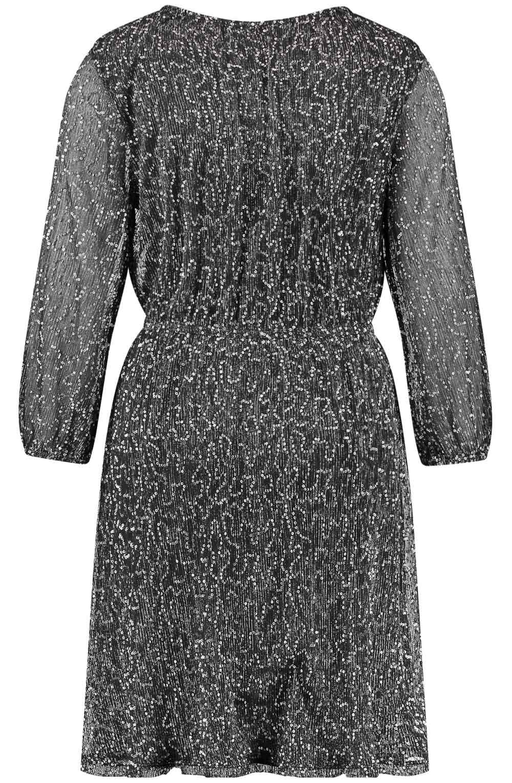 Coal Grey Shimmer Dress