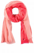 Coral Faded Effect Scarf