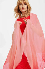 Coral Faded Effect Scarf