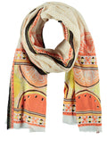 Coral Fruit Pattern Scarf