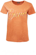 Coral T Shirt with Siena Slogan