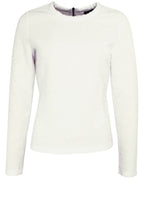 Cream Floral Embossed Top