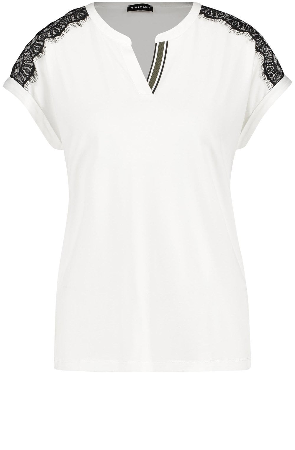 Cream Lace Detailed Top