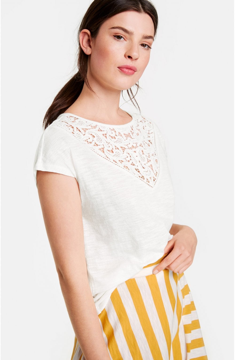 Crocheted Detailed Top