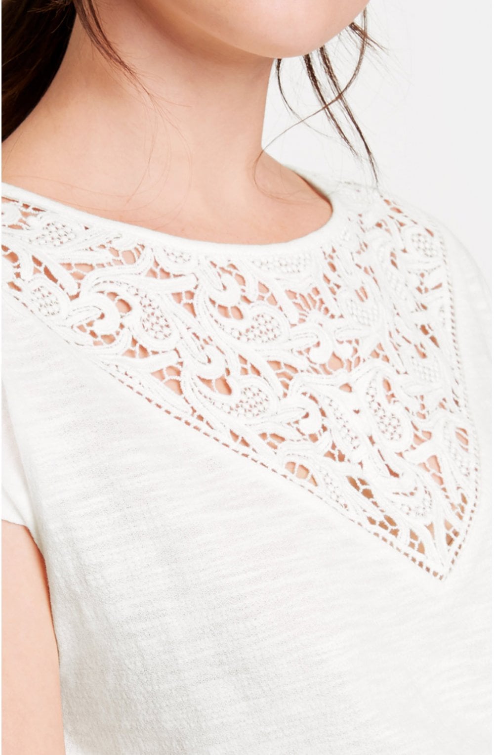 Crocheted Detailed Top