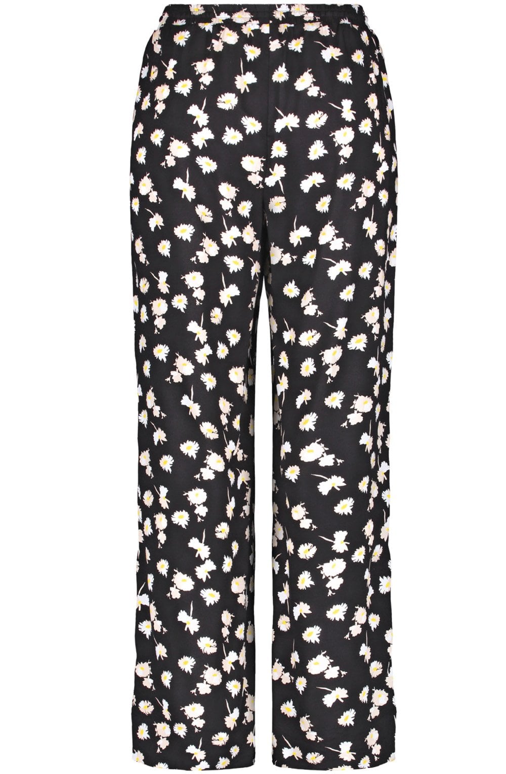 Daisy Print Palazzo Trousers
