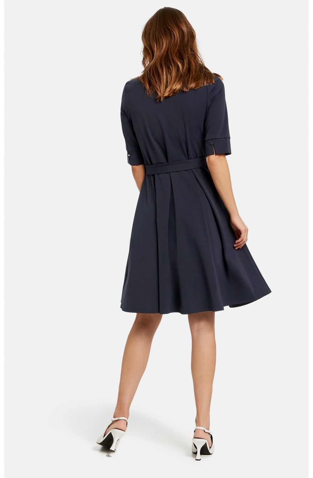 Dark Navy Shirt Dress