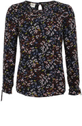 Delicate Floral Print Blouse