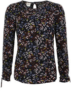 Delicate Floral Print Blouse