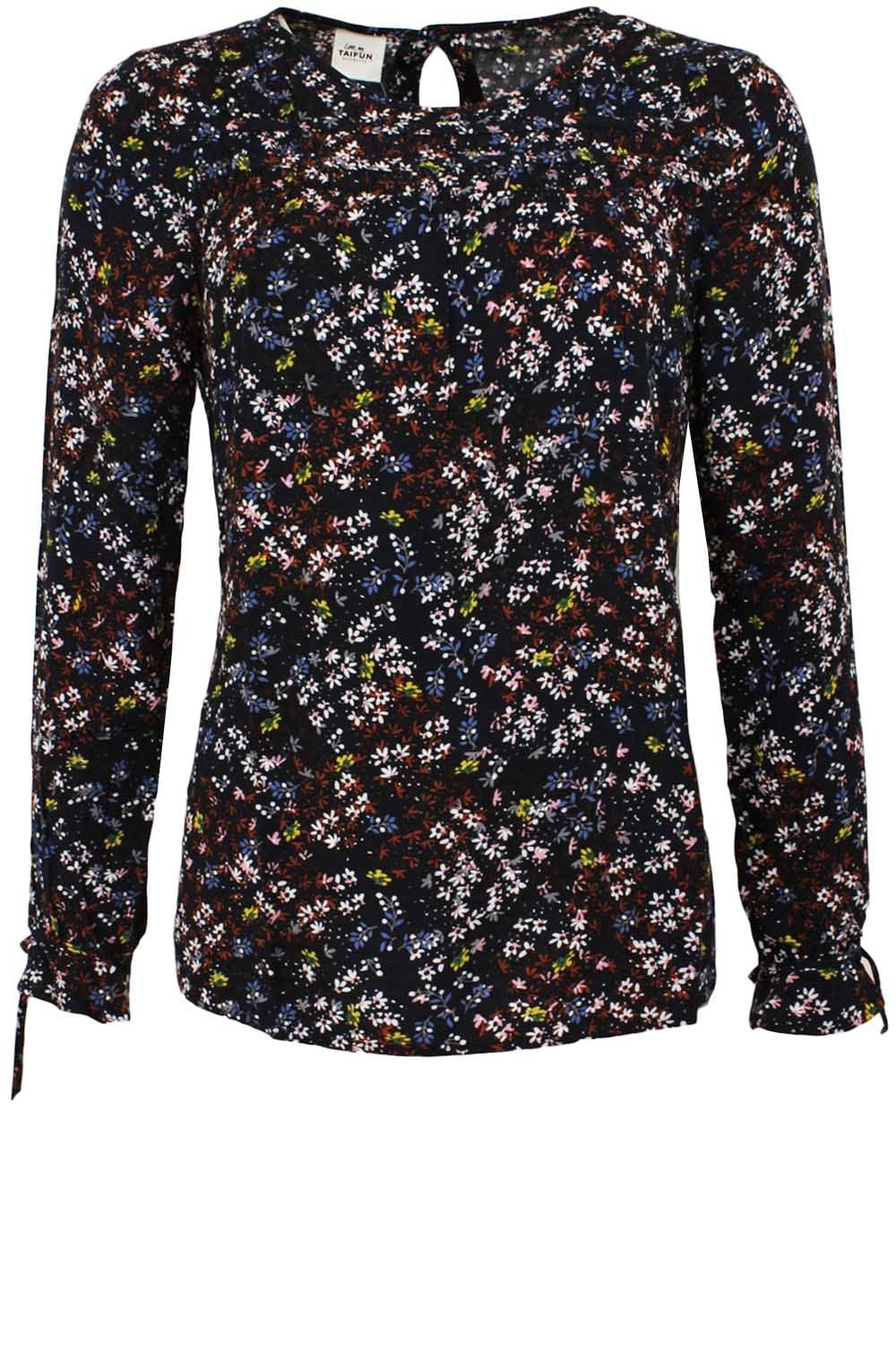 Delicate Floral Print Blouse