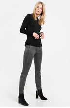 Dog Tooth Check Trousers