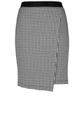 Dogtooth Check Skirt