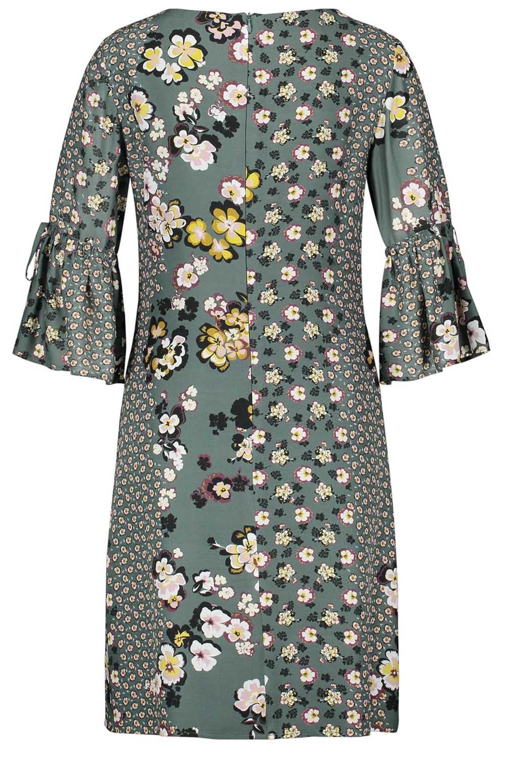 Evergreen Floral Shift Dress
