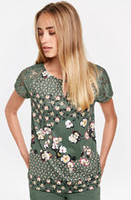 Floral Lace Detailed Top