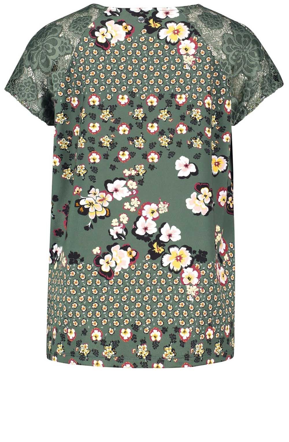 Floral Lace Detailed Top