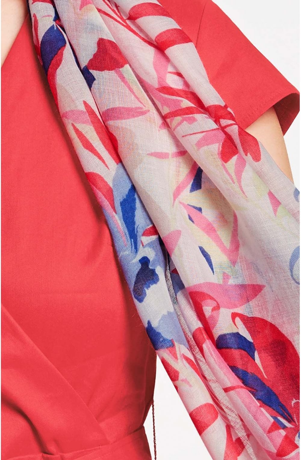 Floral Print Scarf