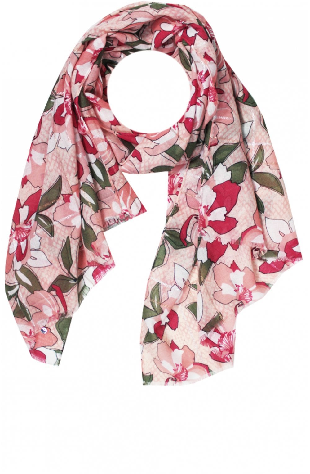 Floral Print Scarf