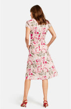Floral Print Wrap Effect Dress