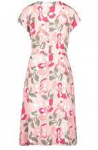 Floral Print Wrap Effect Dress