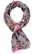 Floral Spotted Scarf