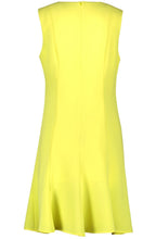 Fresh Lemon Trumpet Midi Dress